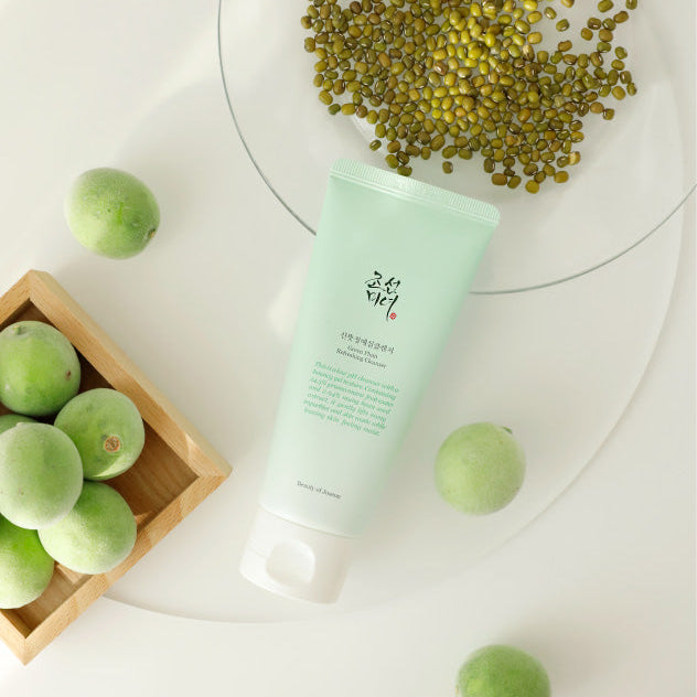 A mildly acidic cleanser with fresh plums